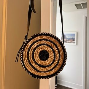 Brand new Rebecca Minkoff rattan crossbody bag